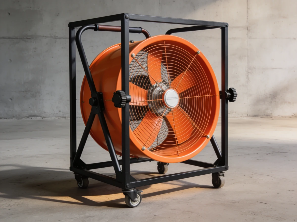 Pivot frame air mover