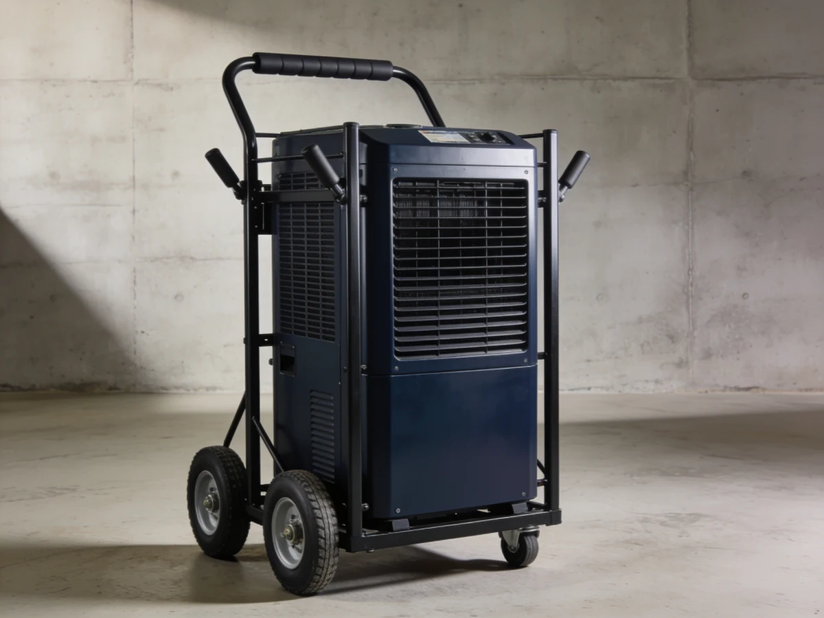 Trolley frame dehumidifier