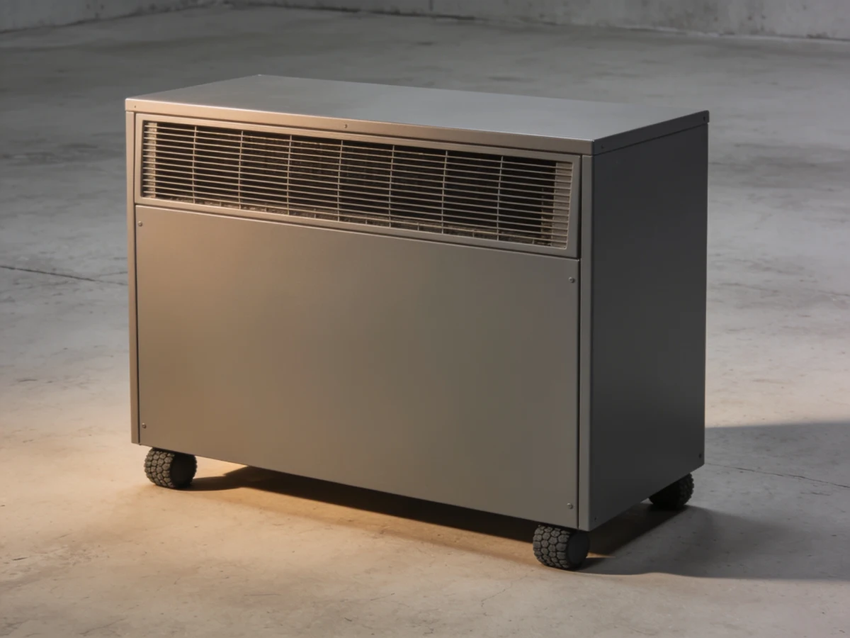 Low cabinet dehumidifier
